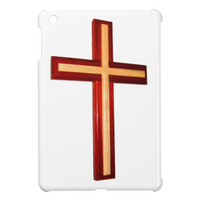 Wooden Cross iPad Mini Covers