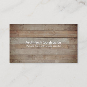 Wooden Deck Business Card