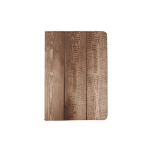 Wooden Deck Passport Holder