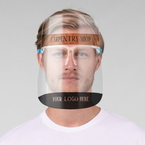 Wooden Design Face Shield