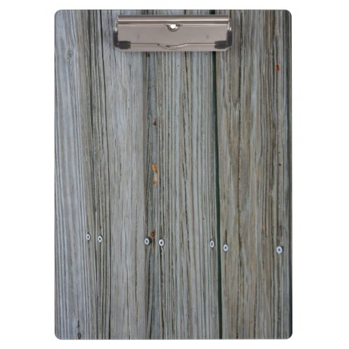 wooden dock planks with screws clipboard