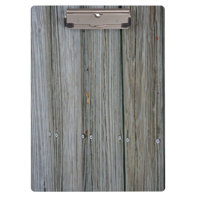 wooden dock planks with screws clipboard (Front)