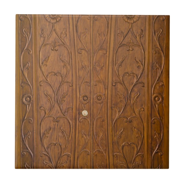 Wooden door tile (Front)