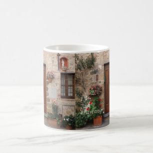 Wooden Door Tuscany Italy Personalized Coffee Mug