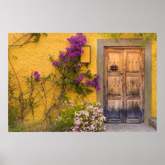 Wooden doorway poster (Front)