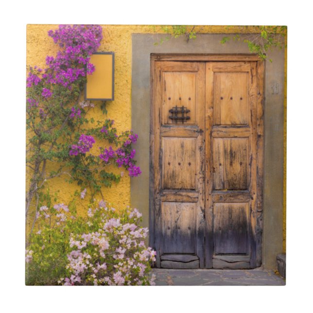 Wooden doorway tile (Front)