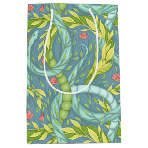 Wooden dragons medium gift bag