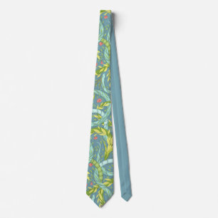 Wooden dragons  neck tie