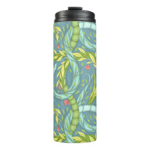 Wooden dragons thermal tumbler