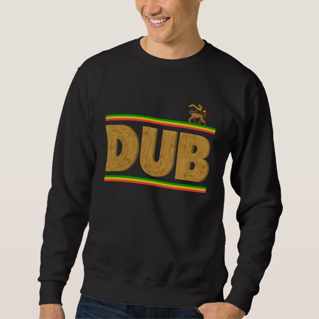 Wooden Dub Reggae for Children and Adults Sweatshirt (Front)