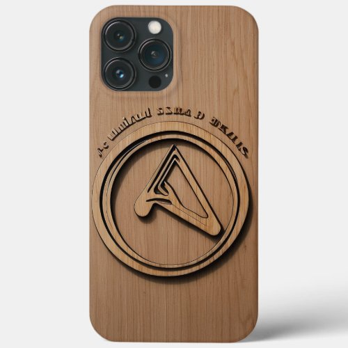 Wooden Elegance A Shiv Mobile Case iPhone 13 Pro Max Case