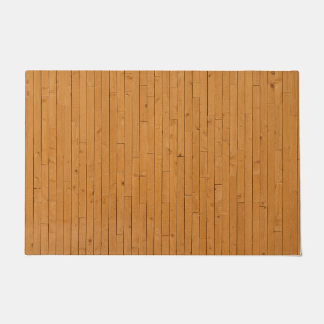 Wooden Floorboards Doormat (Front)