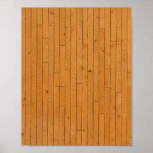 Wooden Floorboards Poster