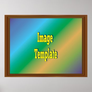 Wooden Frame Amazing Fab Photo Fun Poster by Zazzimsical at Zazzle