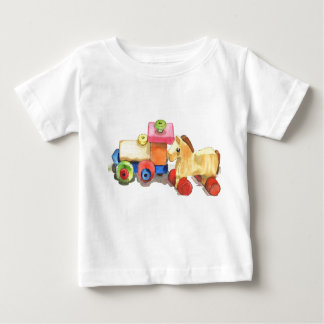 Wooden friends baby T-Shirt