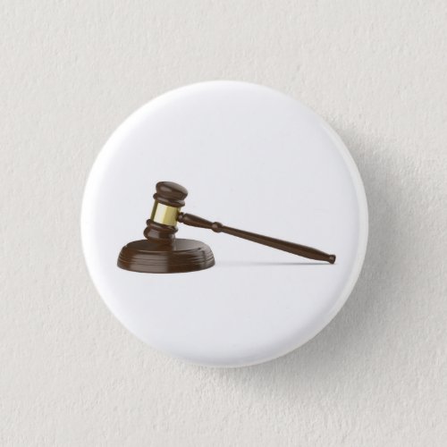 Wooden gavel button