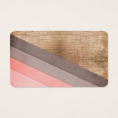 Wooden geometric art (Back)