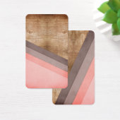 Wooden geometric art (Desk)