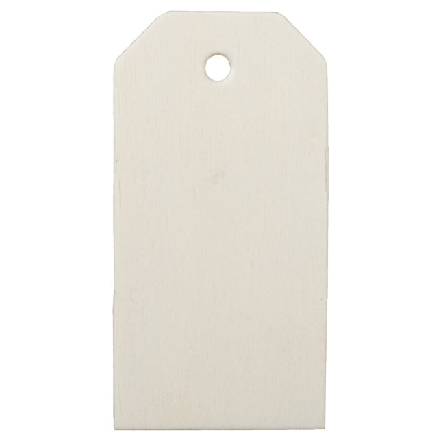 Wooden Gift Tag (Front)
