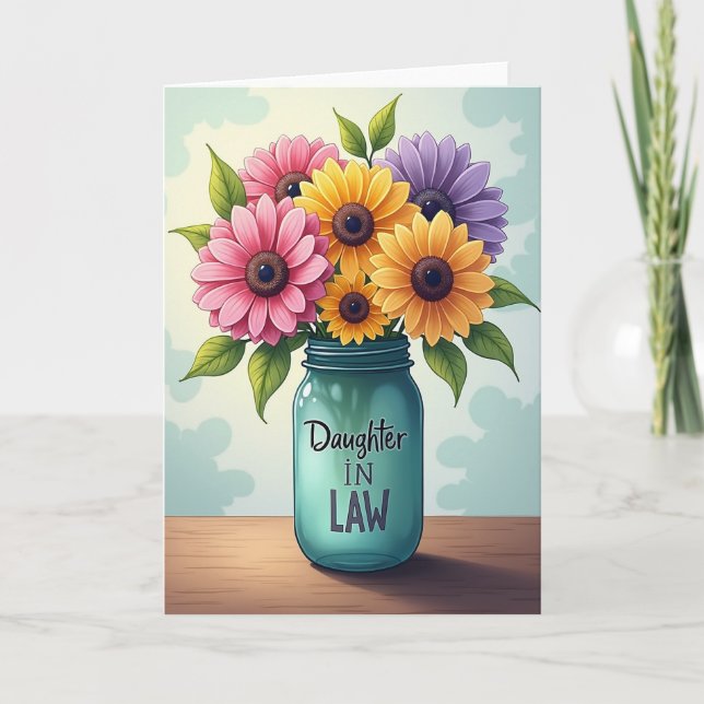 Wooden Grace Mothers Day Card (Front)