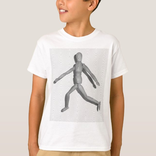 Wooden Human Mannequin T-Shirt (Front)