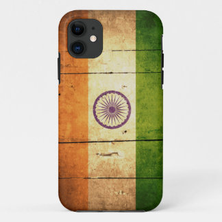 Wooden Indian Flag iPhone 11 Case