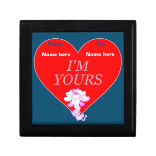 Wooden Jewelry Keepsake Box