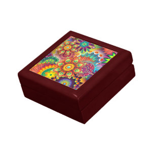 Wooden Jewelry Keepsake Box