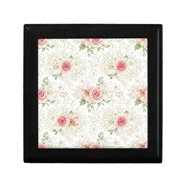 Wooden Jewelry Keepsake Box (Front)