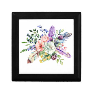 Wooden Jewelry Keepsake Box