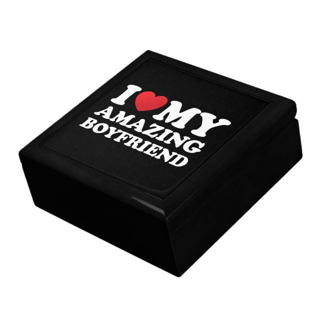 Wooden Jewelry Keepsake Box (Side)