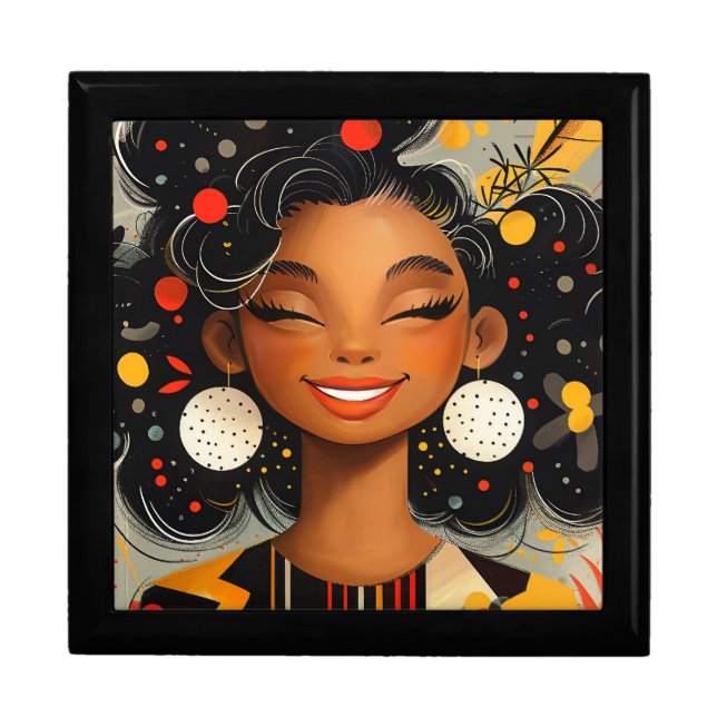 Wooden Jewelry Keepsake Box (Front)