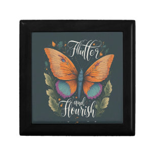 Wooden Jewelry Keepsake Box