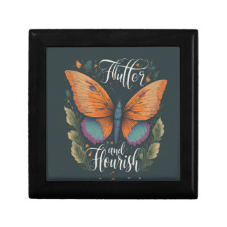 Wooden Jewelry Keepsake Box