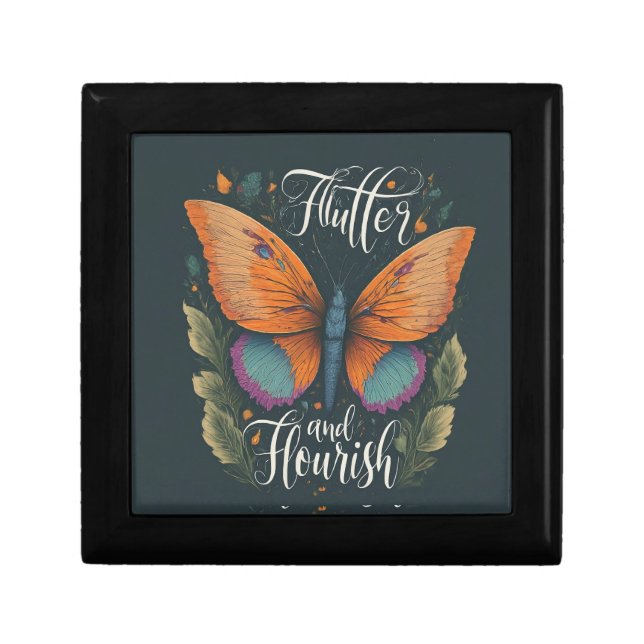 Wooden Jewelry Keepsake Box (Front)