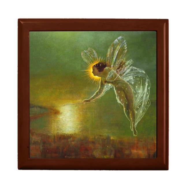 Wooden Jewelry Keepsake Box (Front)