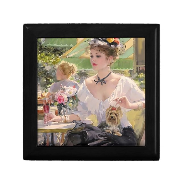 Wooden Jewelry Keepsake Box (Front)