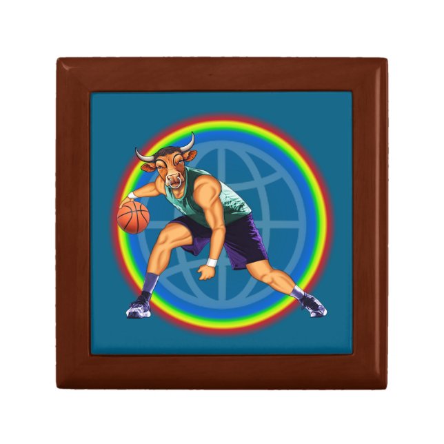 Wooden Jewelry Keepsake Box (Front)