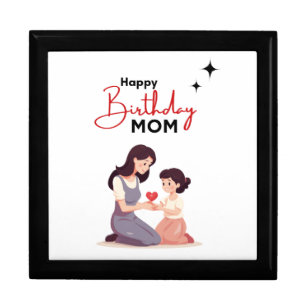 Wooden Jewelry Keepsake Box Barhday special