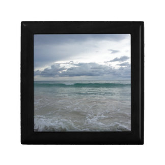 Wooden Jewelry Keepsake Box - Beach