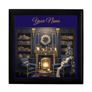 Wooden Jewelry Keepsake Box-Personalised Xmas Gift Box