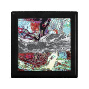 Wooden Jewelry Keepsake Box – Strata Pulse