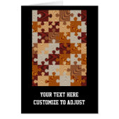 Wooden jigsaw puzzle (Front)