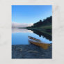 Wooden Kayak at Dawn Beach Postcard