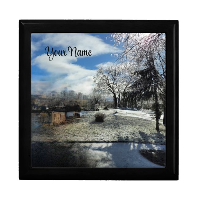 Wooden Keepsake Box (Front)