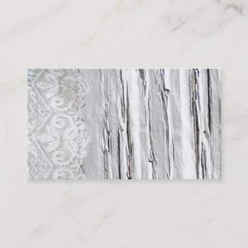 Wooden Lace Country Western Business Cards by valeriegayle at Zazzle
