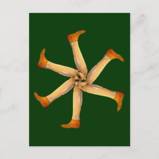 Wooden Legs Postcard