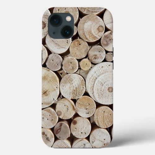 Wooden Logs  iPhone 13 Case