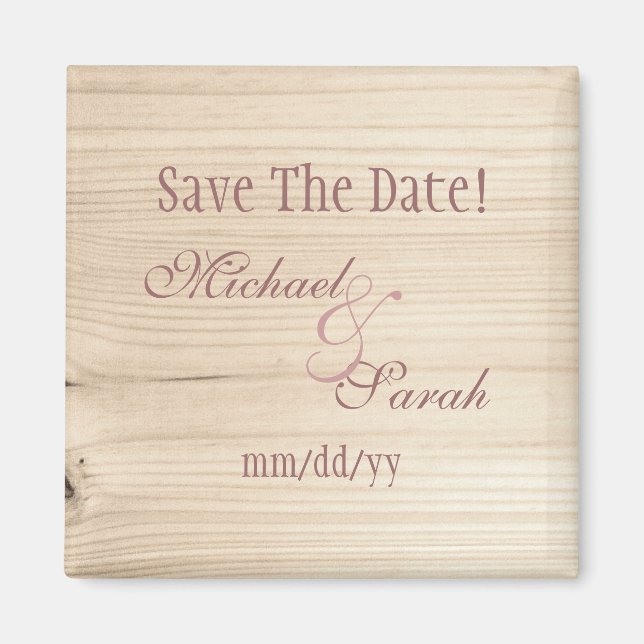 Wooden Magnet (Front)