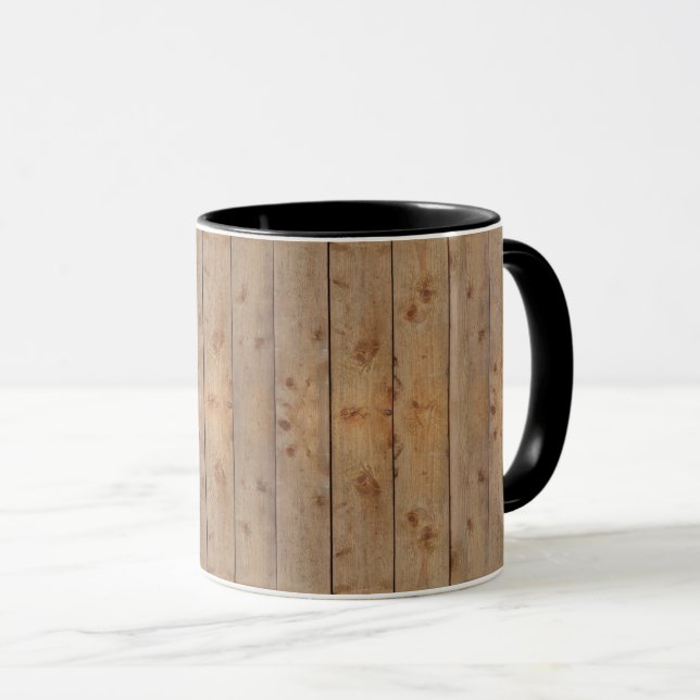 "Wooden" Mug (Front Right)